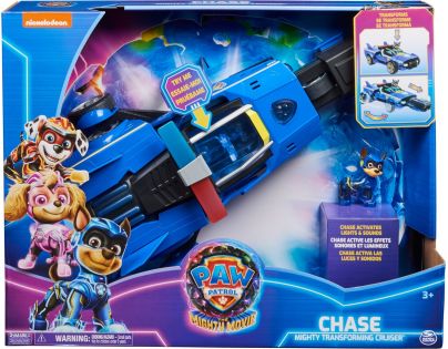 Spin Master Paw Patrol vo veľkofilme Interaktívne vozidlo s figúrkou Chase
