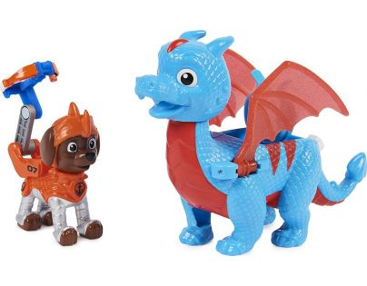 Paw Patrol rytieri figúrky s drakom Zuma