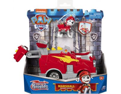 Spin Master Paw Patrol Rytieri tematické vozidlo Marshall