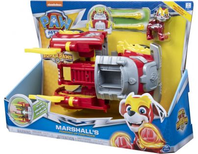 Paw Patrol transormující sa vozidlá super hrdinov Marshall