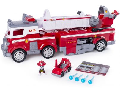 Paw Patrol Veľký hasičský voz s efektmi
