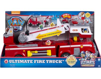 Paw Patrol Veľký hasičský voz s efektmi