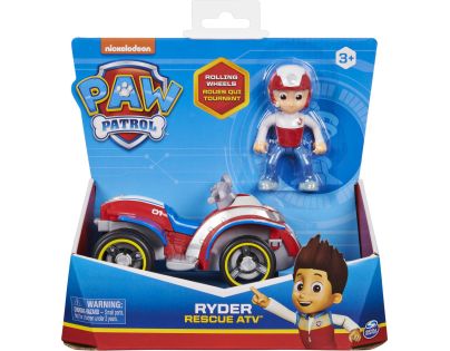 Spin Master Paw Patrol základné vozidlá Ryder so štvorkolkou - Poškodený obal