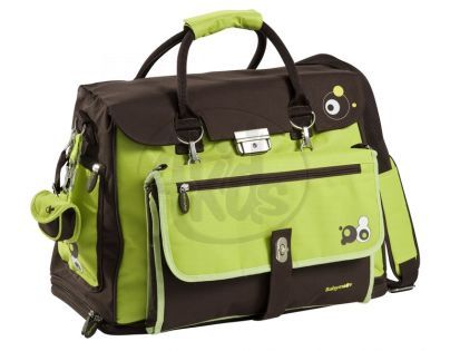 Přebalovací taška Free Hand CHOCO/GREEN Babymoov 043503