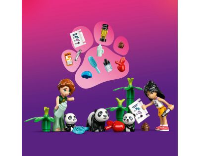 LEGO® Friends 42648 Starostlivosť o zvieratká v pandej záchrannej stanici