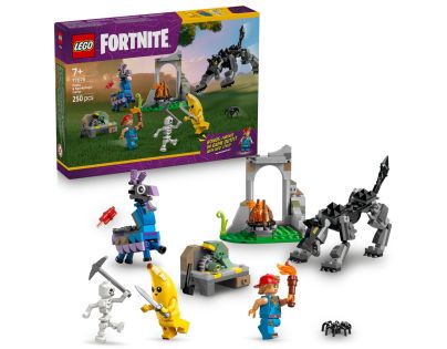 LEGO® Fortnite® 77075 Peely a Sparkplug a ich tábor