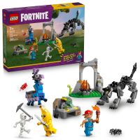 LEGO® Fortnite® 77075 Peely a Sparkplug a ich tábor