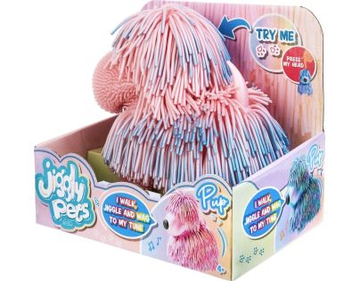 Eolo Pejsek mazlíček Jiggly perleťový růžový - Poškodený obal
