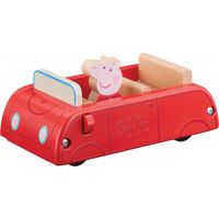 TM ToysPeppa Pig drevené rodinné auto a figúrka Peppa 2