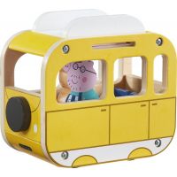 TM Toys Peppa Pig Drevený karavan a figúrka Otecko 2