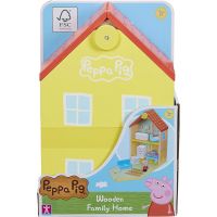 TM Toys Peppa Pig Drevený rodinný domček s figúrkami a príslušenstvom 6