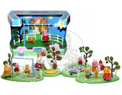Peppa Pig dětské hřiště - 4 druhy