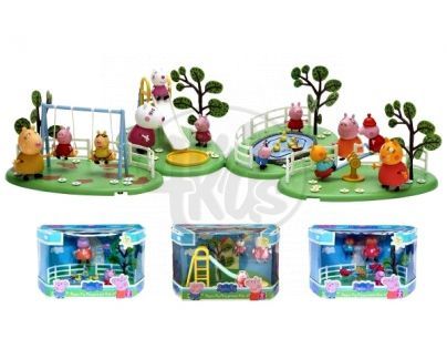 Peppa Pig dětské hřiště - 4 druhy
