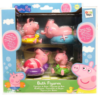 TM Toys Peppa Pig figúrky do kúpeľa 4 ks rodina 2