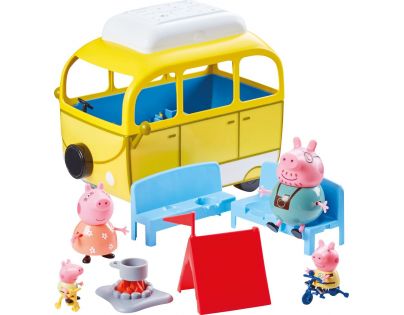 Peppa Pig karavan de Luxe s príslušenstvom 4 figúrky