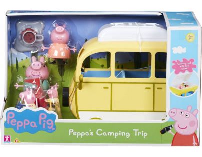 Peppa Pig karavan de Luxe s príslušenstvom 4 figúrky