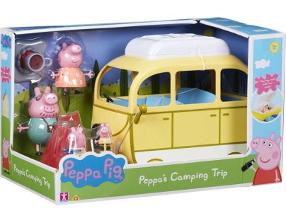 Peppa Pig karavan de Luxe s príslušenstvom 4 figúrky