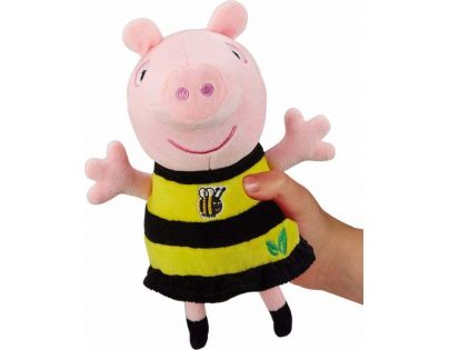 Peppa Pig plyšová Peppa včielka 20 cm