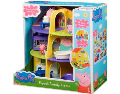 Peppa Pig Rodinný dom s príslušenstvom