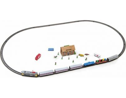 Pequetren Vlak 2 v 1 s dvoma súpravami