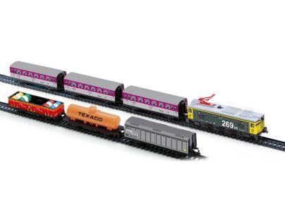 Pequetren Vlak 2 v 1 s dvoma súpravami