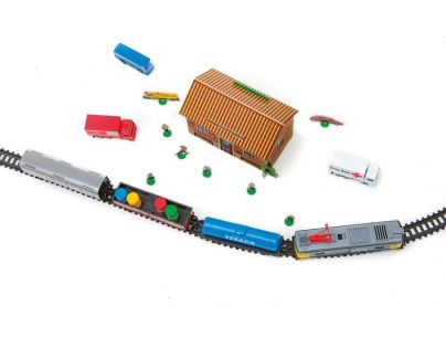 Pequetren Vlak 2 v 1 s dvoma súpravami