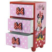 Šperkovnice Minnie dřevěná 2