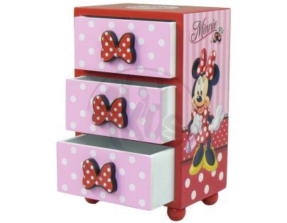 Šperkovnice Minnie dřevěná