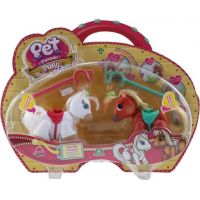 Pet Parade poník 8 x 8 x 2 cm 2pack biely poník