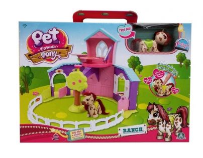 EP LINE Pet Parade Poník hracia sada ranč