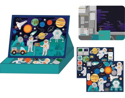 Petitcollage Magnetické divadlo vesmír