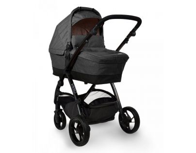 Petite & Mars Korba ku kočíku Vario Black Melange