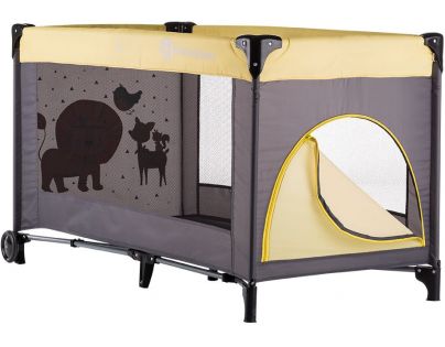 Petite&Mars Postieľka cestovná Koot Lion Yellow