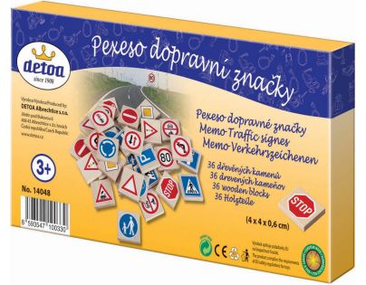 Detoa Pexeso: dopravné značky