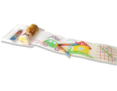 Pexi Doodle roll kreatívne sada s pastelkami 4ks