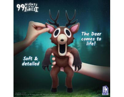 PhatMojo 99 Nights in the Forest Deluxe Plyš Jelen