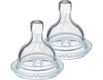 Philips Avent SCF634/27 Cumlík AIRFLEX 4 otvory od 6 m, 2 ks
