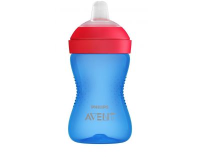 Philips Avent Hrnček 300 ml Grippy pre chlapcov jemná náustok