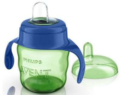 Philips Avent Hrneček pro první doušky Classic 200 ml - Modro-zelená