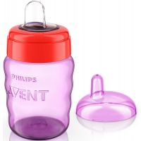 Phillips Avent Hrnček pre prvé dúšky Classic 260 ml, fialový Phillips Avent Hrnček pre prvé dúšky Classic 260 ml, fialový