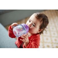 Avent netečúci hrnček Rybka fialový 260ml 4