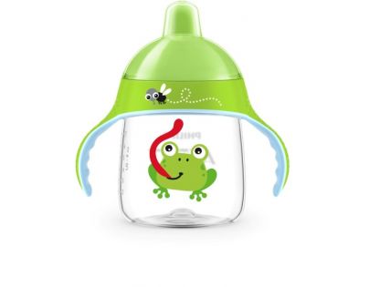 Philips Avent Hrneček pro první doušky Premium 260 ml Žába