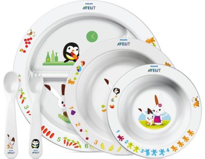 Avent Jedálenská sada pre batoľa 6m +