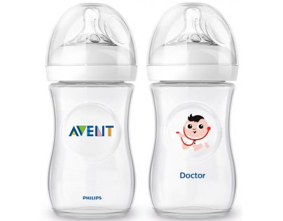 Philips Avent Láhev Natural 260 ml a Doktor 260 ml