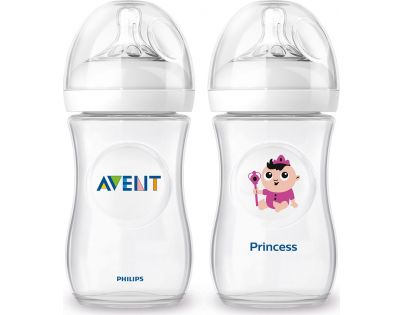 Philips Avent Láhev Natural 260 ml a Princezna 260 ml