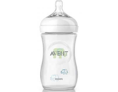Philips Avent Láhev Natural 260ml slon zelená