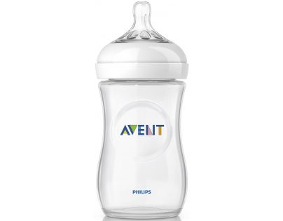 Avent Fľaša 260ml Natural PP ružová 1ks