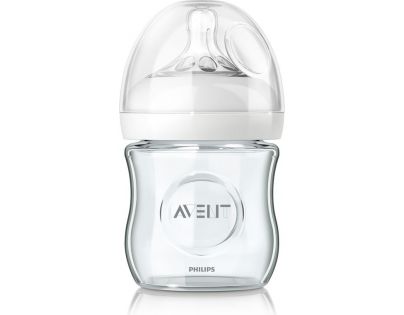 Avent Fľaša Natural SKLO 120 ml bez BPA