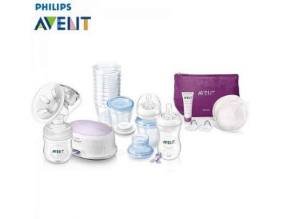 Avent Sada elektrická odsávačka Natural