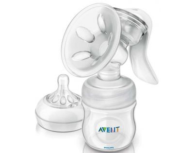 Philips Avent Odsávačka Natural se zásobníkem 125 ml a lahvičkou
